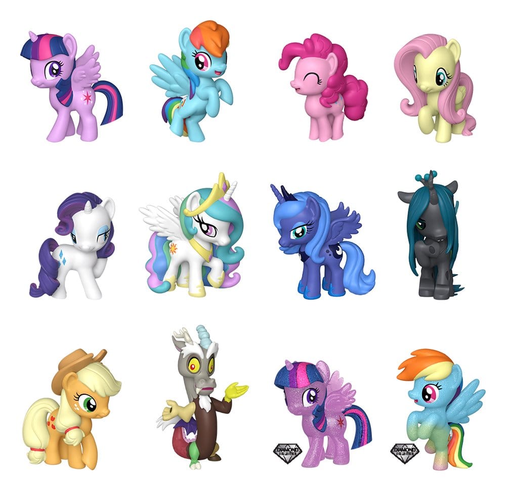 My Little Pony Mystery Mini Figures 5 cm Display (12) DS Modellismo My Little Pony Mystery Mini Display (12)