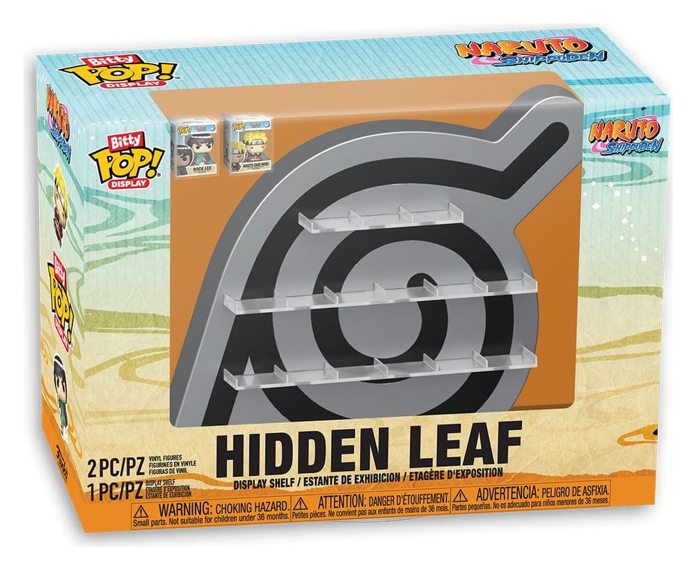 Naruto Bitty POP! Display Vinyl Figures Hidden Leaf DS Modellismo Naruto Bitty POP! Display Hidden Leaf Funko
