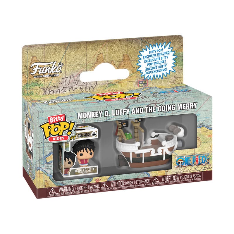 One Piece Bitty POP! Ride Vinyl Figure Going Merry w/Luffy 2,5 cm DS Modellismo One Piece Bitty POP! Ride Going Merry