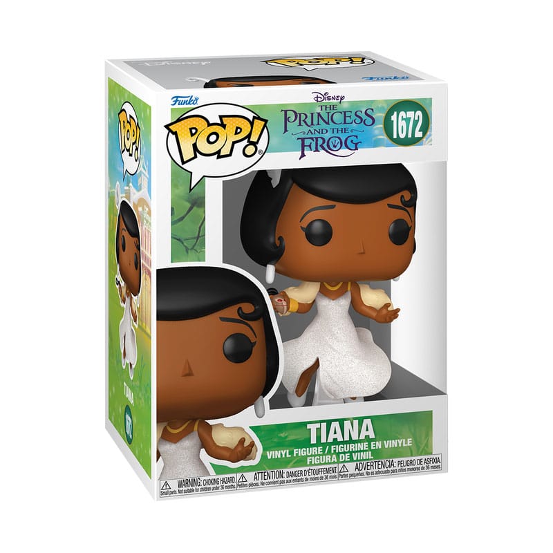 Princess and the Frog POP! Disney Vinyl Figure Tiana w/Glitter 9 cm DS Modellismo Princess Frog POP! Disney Tiana w/Glitter