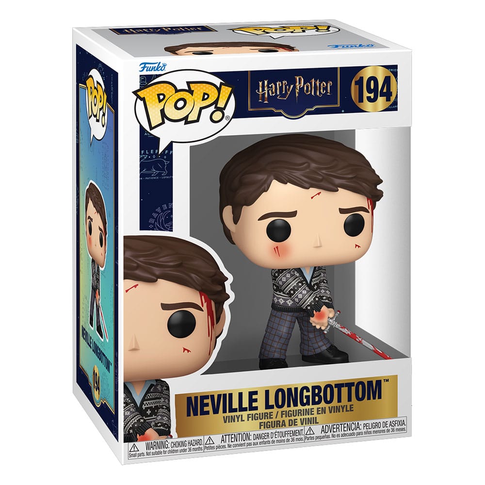 Harry Potter POP! Movies Vinyl Figure Neville Longbottom with Sword of Gryffindor 9 cm DS Modellismo Harry Potter POP! Movies Neville Longbottom