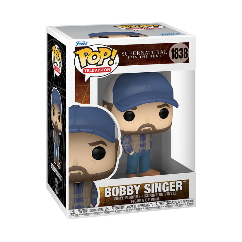 Supernatural POP! Vinyl Figure Bobby 9 cm DS Modellismo Supernatural POP! Bobby Funko
