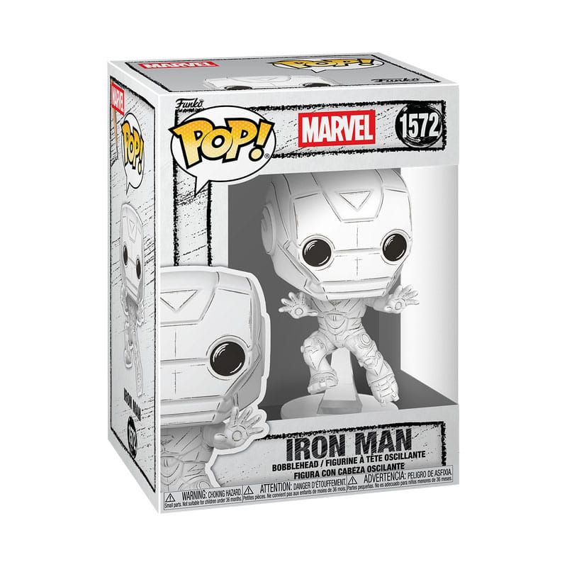 Marvel POP! Vinyl Figure Sketched - Iron Man 9 cm DS Modellismo Marvel POP! Sketched Iron Man Funko