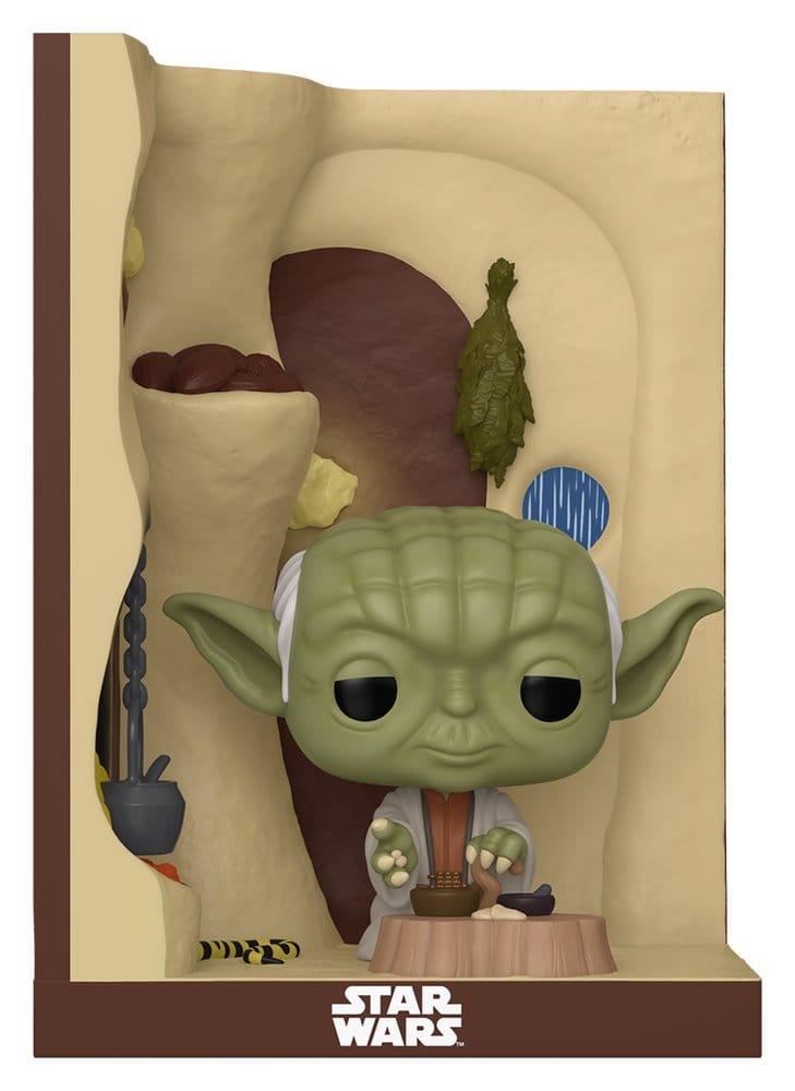 Star Wars POP! Nooks Vinyl Figure Yoda's Hutt 9 cm DS Modellismo Star Wars POP! Nooks Yoda's Hutt Funko