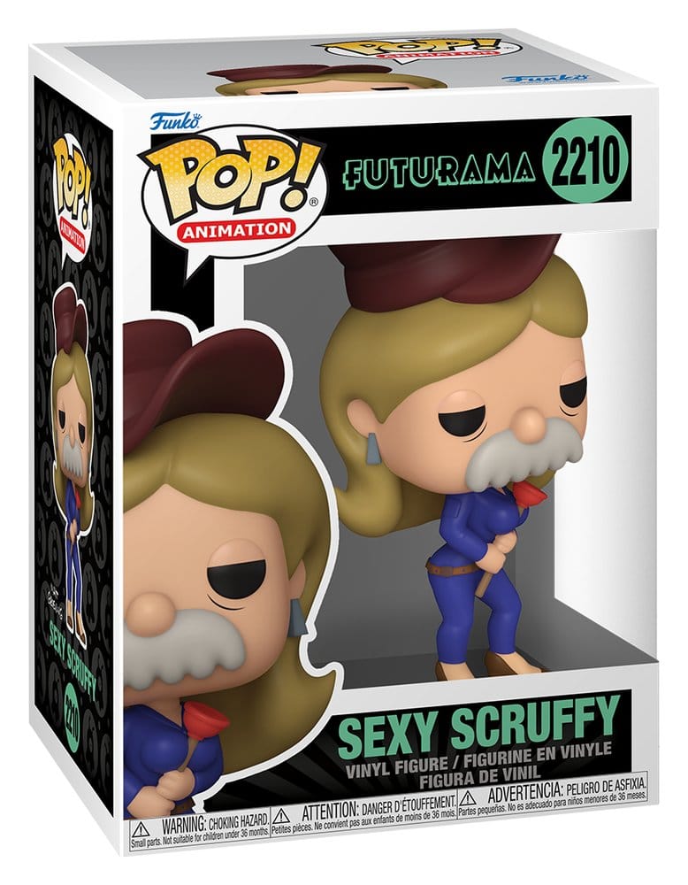 Futurama Pop! Animation Vinyl Figure Sexy Scruffy 9 cm DS Modellismo Futurama Pop! Animation Sexy Scruffy Funko