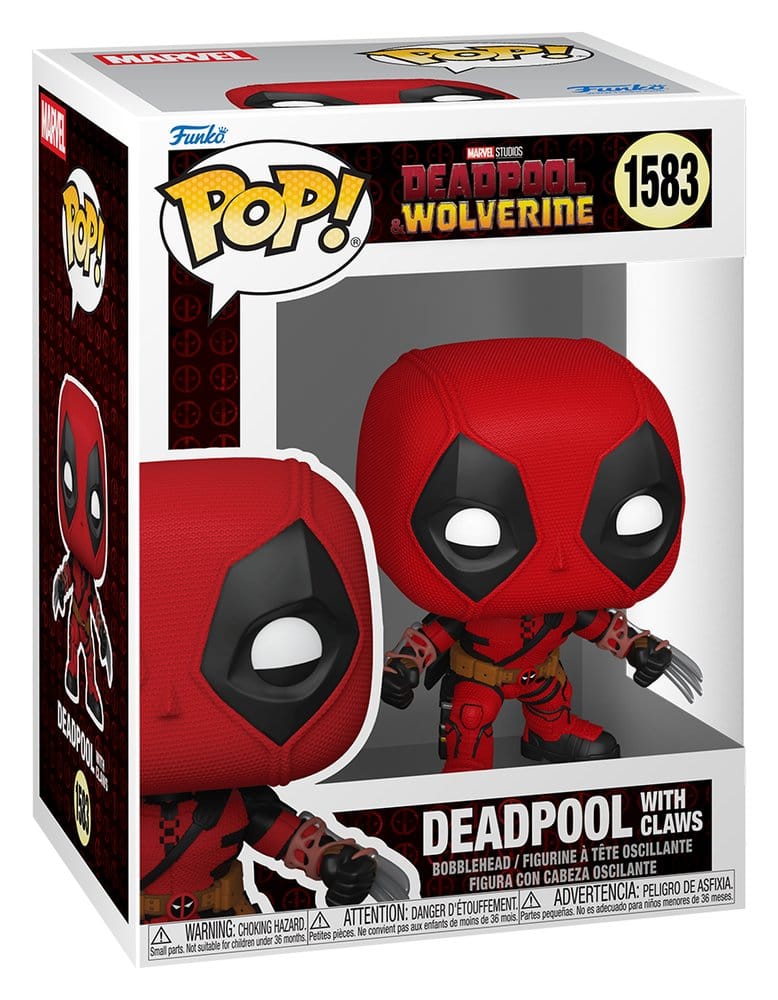Deadpool & Wolverine POP! Vinyl Figure Deadpool with Claws 9 cm DS Modellismo Deadpool & Wolverine POP! Deadpool