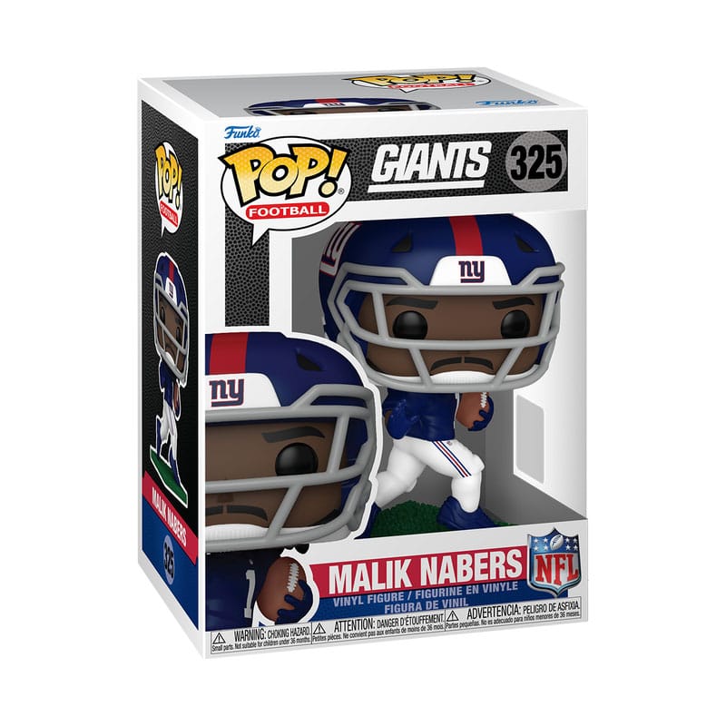 NFL: Legends POP! Sports Vinyl Figure Giants- Malik Nabers 9 cm DS Modellismo Nfl: Legends POP! Sports Giants- Malik