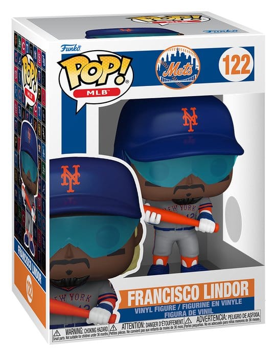 Mlb POP! Vinyl Figure Mets- Francisco Lindor 9 cm DS Modellismo Mlb POP! Mets- Francisco Lindor Funko