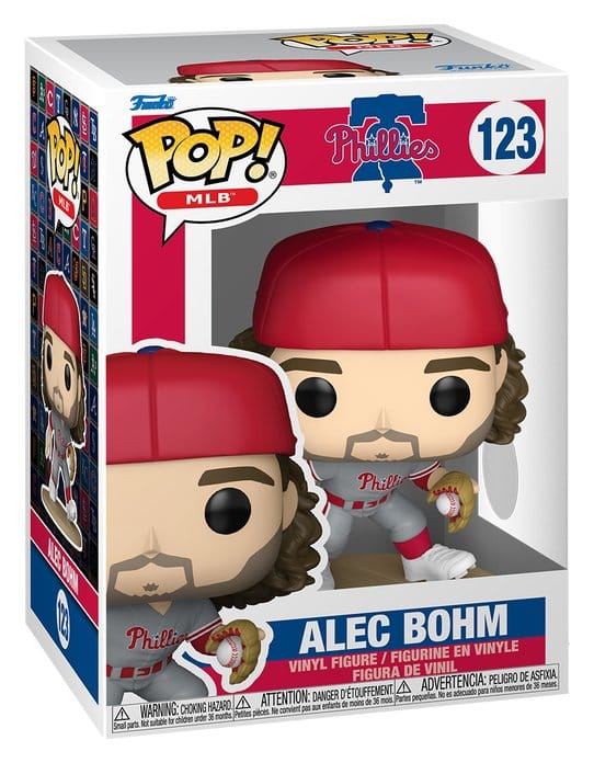 Mlb POP! Vinyl Figure Phillies- Alec Bohm 9 cm DS Modellismo Mlb POP! Phillies- Alec Bohm Funko