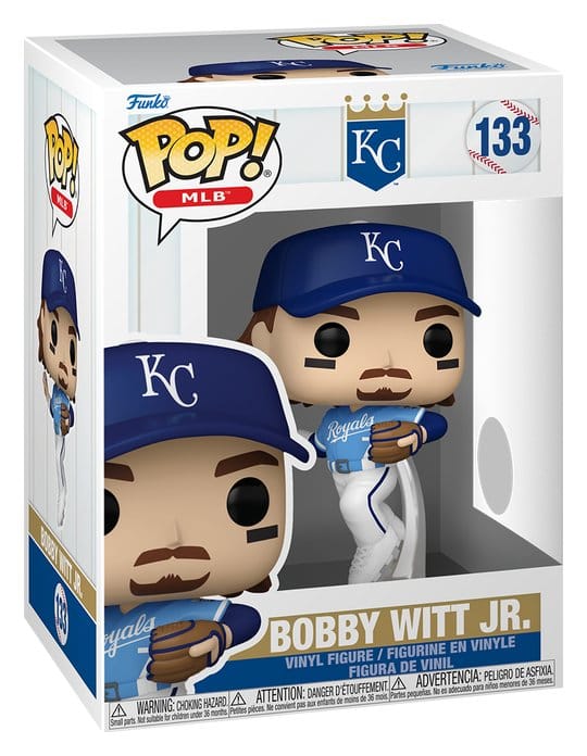 Mlb POP! Vinyl Figure Royals - Bobby Witt Jr 9 cm DS Modellismo Mlb POP! Royals Bobby Witt Jr Funko