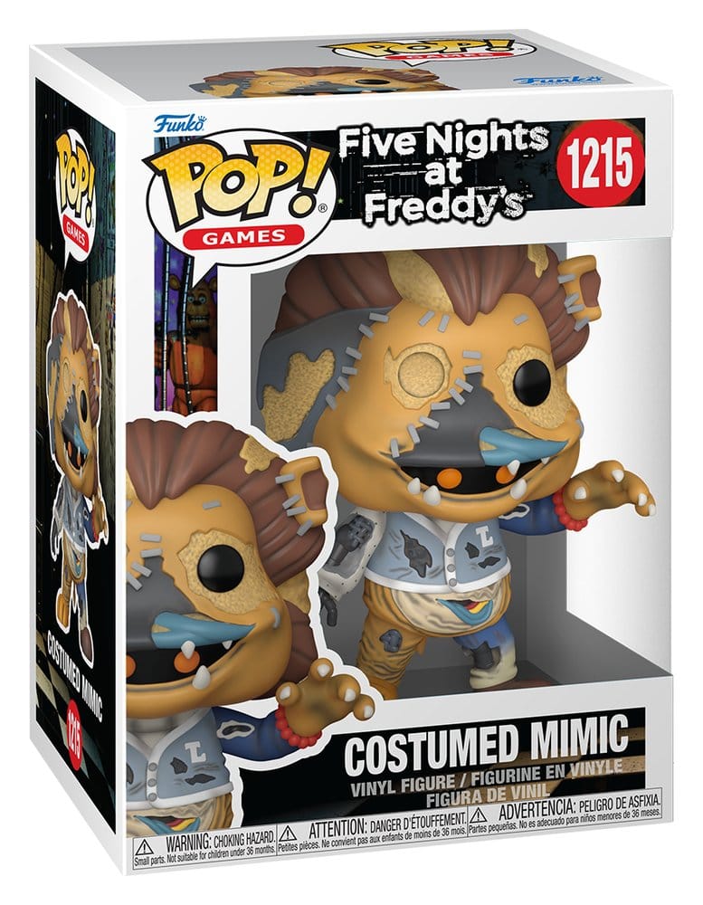 Five Nights at Freddy's POP! Games Vinyl Figure Costumed Mimic 9 cm DS Modellismo Five Nights at Freddy's POP! Games Costumed