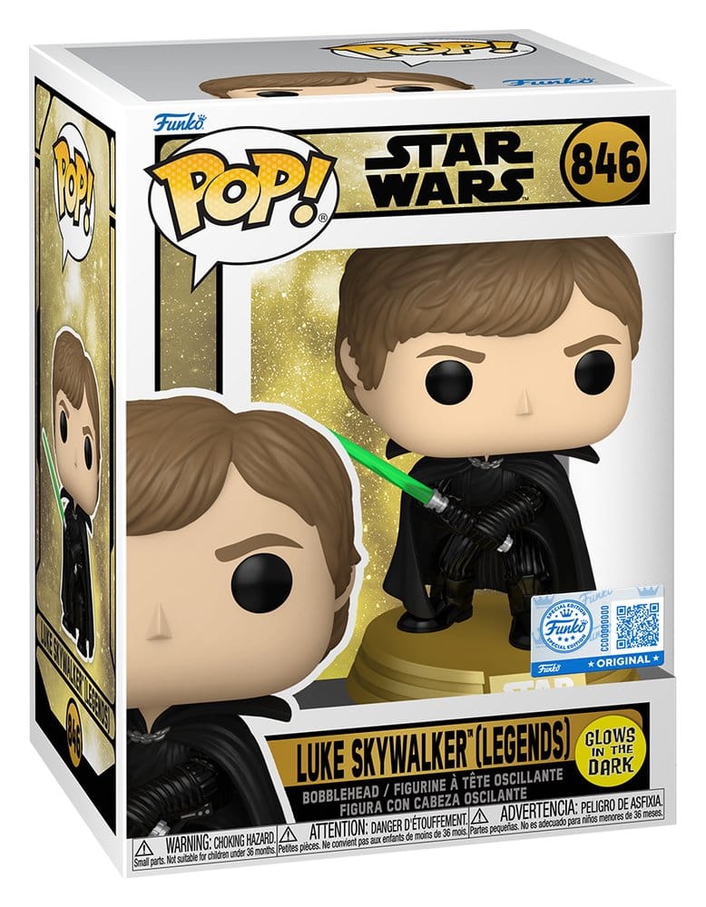 Star Wars Legends POP! Vinyl Figure Luke(GW) 9 cm DS Modellismo Star Wars Legends POP! Luke(GW) Funko