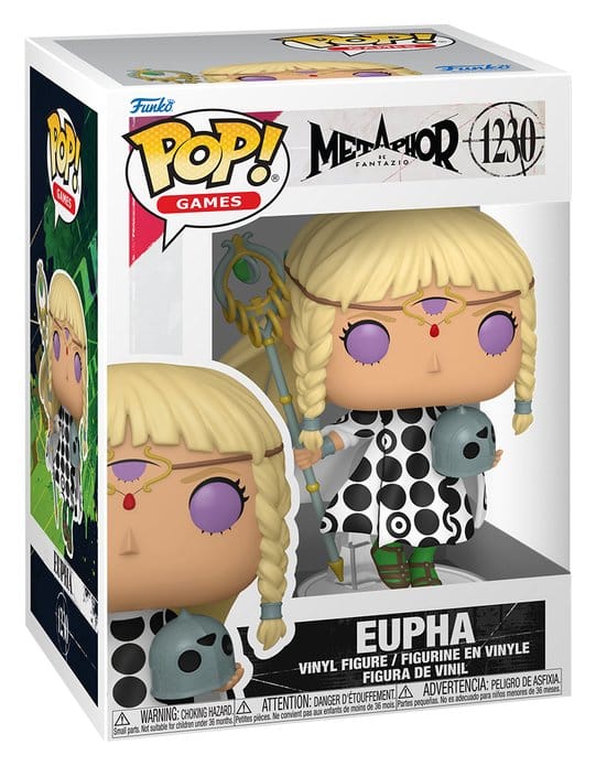 Metaphor: ReFantazio POP! Games Vinyl Figure Eupha 9 cm DS Modellismo Metaphor: ReFantazio POP! Games Eupha Funko