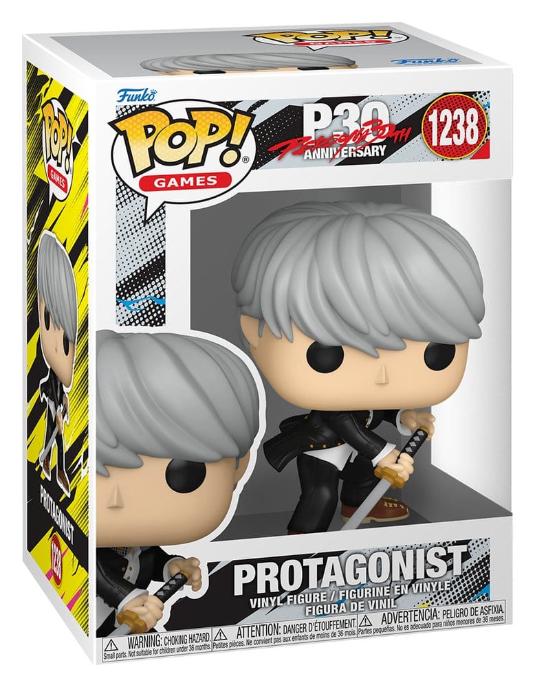 Persona 4 POP! Games Vinyl Figure Protagonist (Yu) 9 cm DS Modellismo Persona 4 POP! Games Protagonist (Yu)