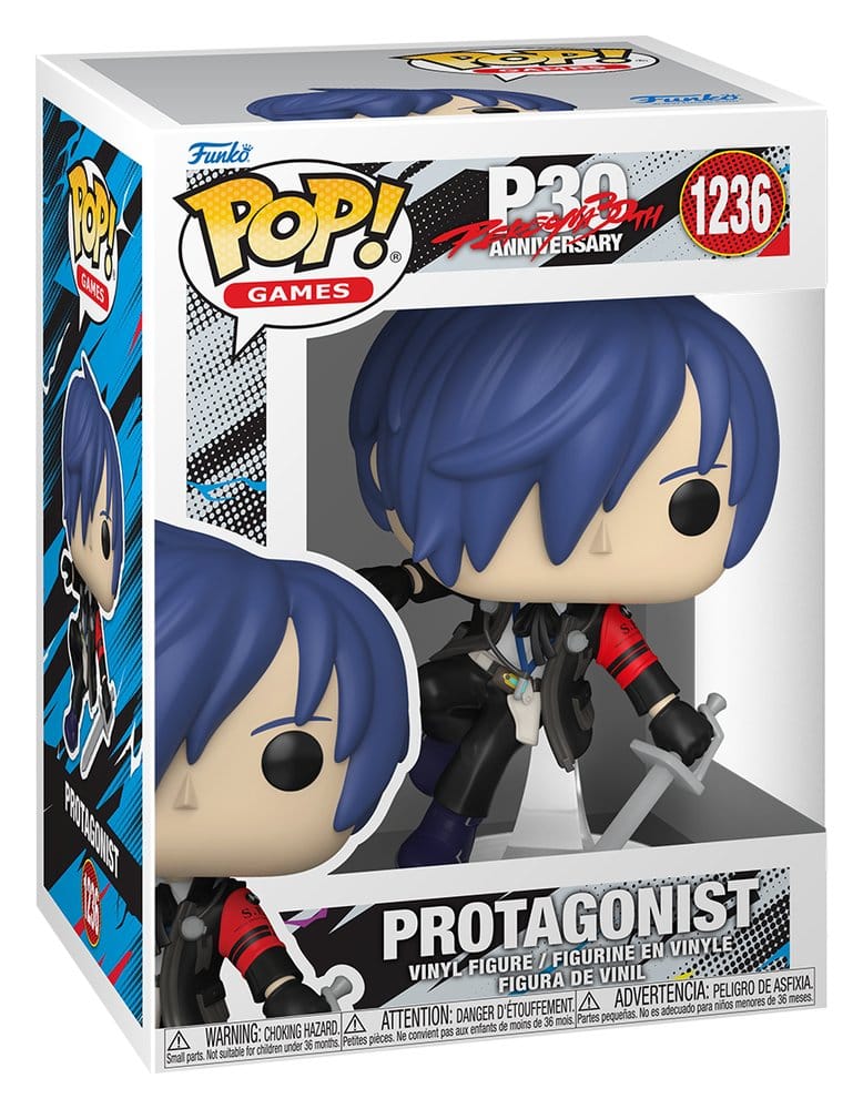 Persona 3 POP! Games Vinyl Figure Male Protagonist (Makoto) 9 cm DS Modellismo Persona 3 POP! Games Male Protagonist