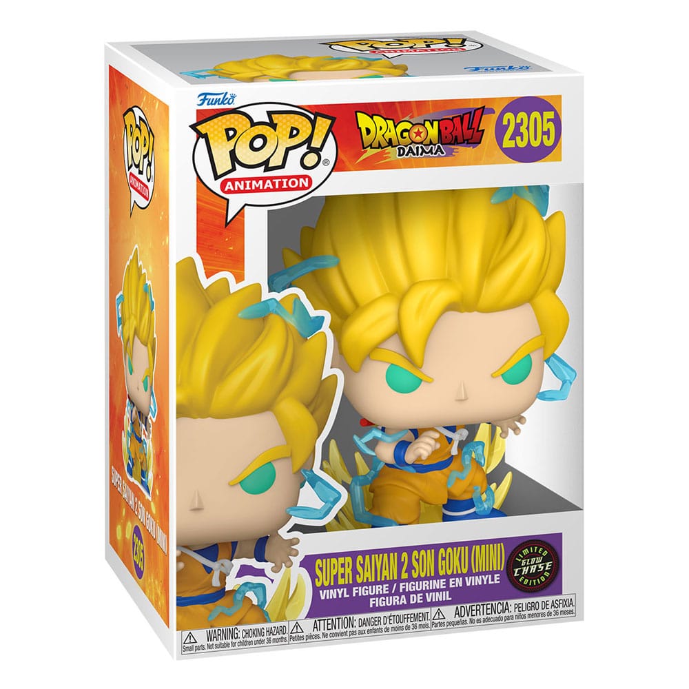 Dragon Ball Daima POP! Animation Vinyl Figure SS Son Goku w/Chase 9 cm Assortment (6) DS Modellismo Dragon Ball Daima POP! Animation SS Son Goku