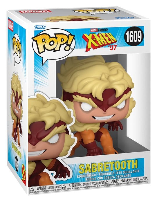 Marvel POP! Vinyl Figure : X-Men '97 S4- Sabretooth 9 cm DS Modellismo Marvel POP! : X-Men '97 S4- Sabretooth Funko