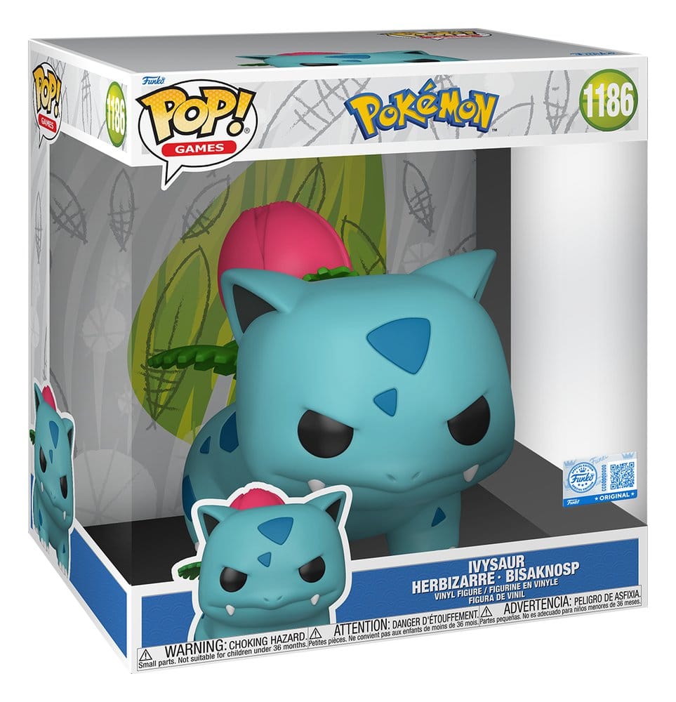 Pokémon Super Sized Jumbo POP! Vinyl Figure Ivysaur 25 cm DS Modellismo Pokémon Super Sized Jumbo POP! Ivysaur Funko