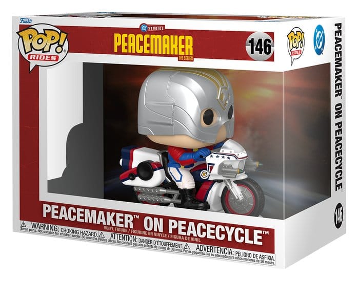 Peacemaker POP! Rides Vinyl Figure Peacemaker Doppelganger 15 cm DS Modellismo Peacemaker POP! Rides Peacemaker