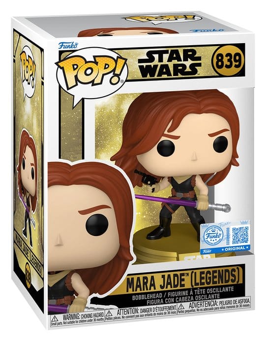 Star Wars Legends POP! Vinyl Figure Mara Jade 9 cm DS Modellismo Star Wars Legends POP! Mara Jade Funko