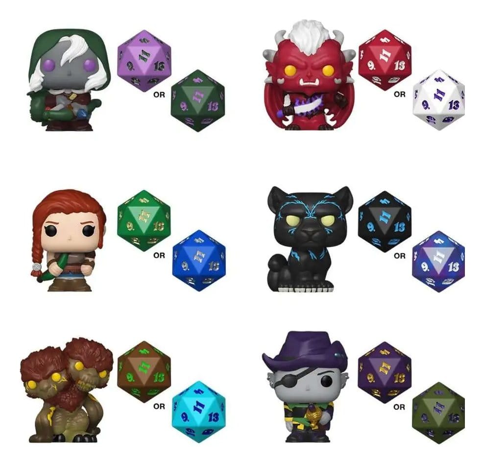 Dungeons & Dragons Bitty POP! & Dice Mystery Series 1 (12) DS Modellismo Dungeons & Dragons Bitty POP! & Dice Mystery