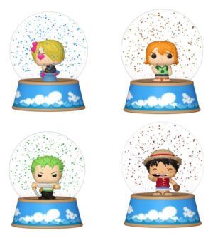 One Piece Mini Glitter Globes Pdq Display