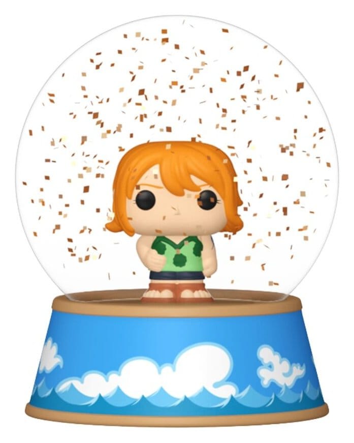 One Piece Mini Figures Glitter Globes Pdq 5 cm Display (12) DS Modellismo One Piece Mini Glitter Globes Pdq Display
