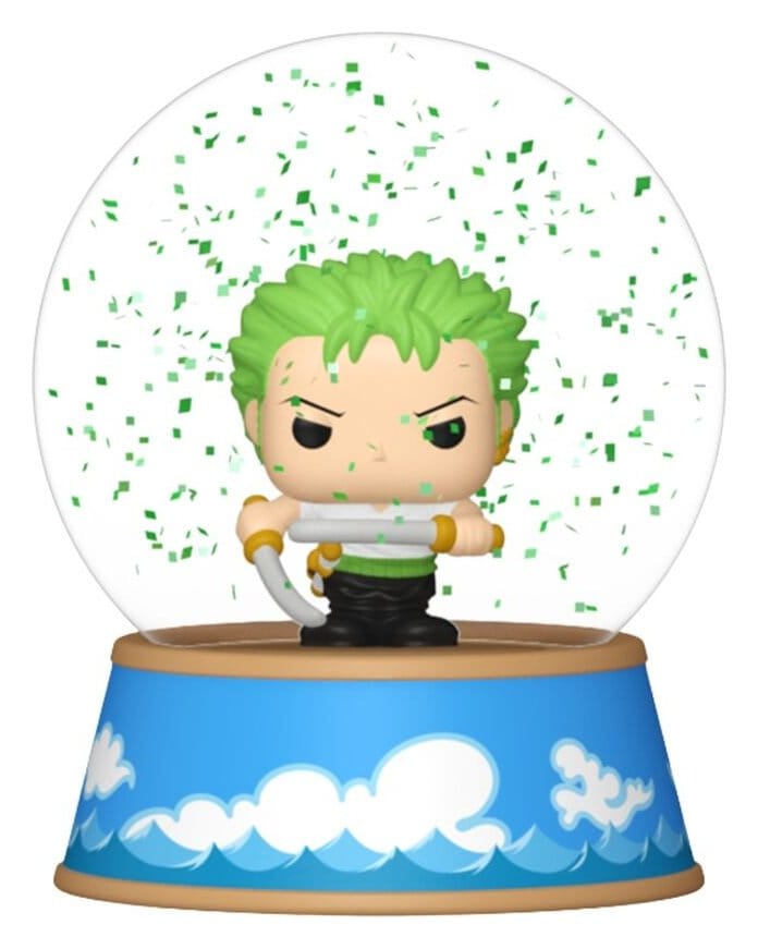 One Piece Mini Figures Glitter Globes Pdq 5 cm Display (12) DS Modellismo One Piece Mini Glitter Globes Pdq Display
