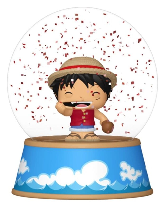 One Piece Mini Figures Glitter Globes Pdq 5 cm Display (12) DS Modellismo One Piece Mini Glitter Globes Pdq Display