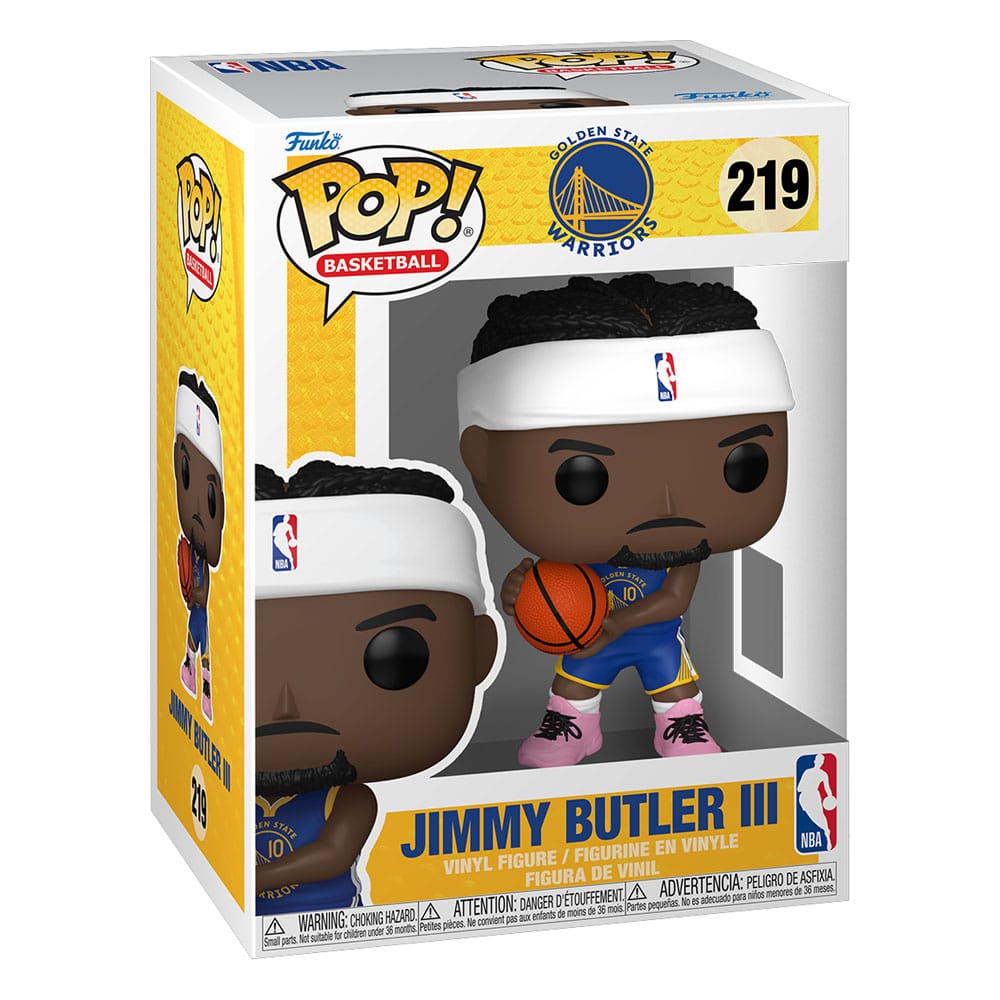 NBA POP! Basketball Vinyl Figure Golden State Warriors: Jimmy Butler III (2025 Icon Edition Uniform) 9 cm DS Modellismo Nba POP! Basketball Golden State Warriors: