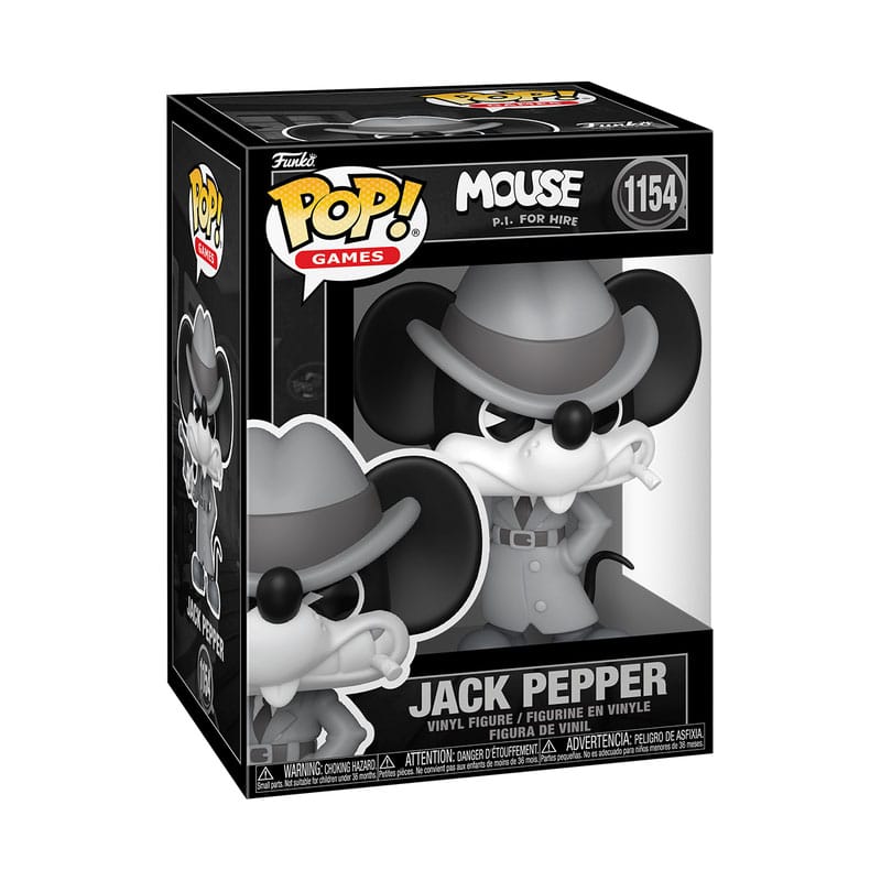 Mouse: P.I. for Hire POP! Games Vinyl Figure Jack Pepper 9 cm DS Modellismo Mouse: P.I. for Hire POP! Games Jack Pepper