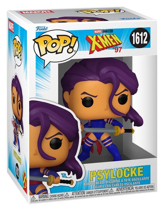 Marvel POP! Vinyl Figure : X-Men '97 S4 - Psylocke 9 cm DS Modellismo Marvel POP! : X-Men '97 S4 Psylocke Funko