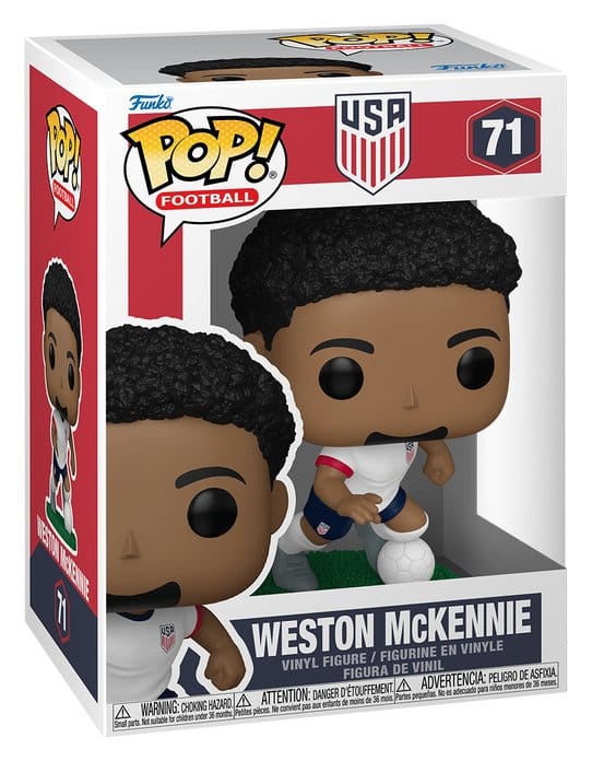 EFL POP! Football Vinyl Figure USA- Weston McKennie 9 cm DS Modellismo Efl POP! Football USA- Weston McKennie Funko