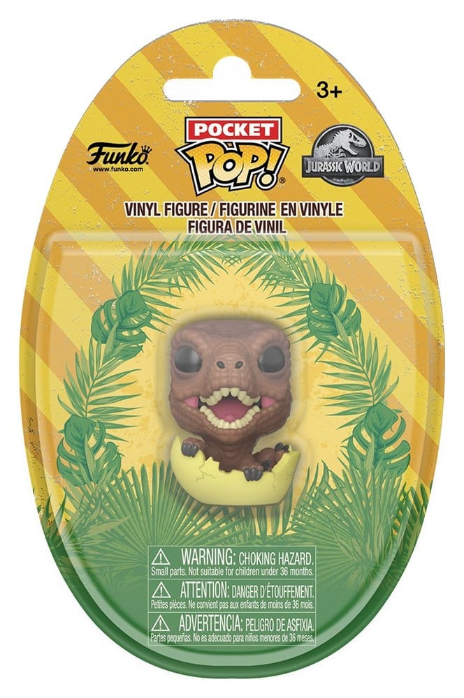 Jurassic World Pocket POP! Egg Vinyl Figures 2 cm Display (16) DS Modellismo Jurassic World Pocket POP! Egg Display (16)