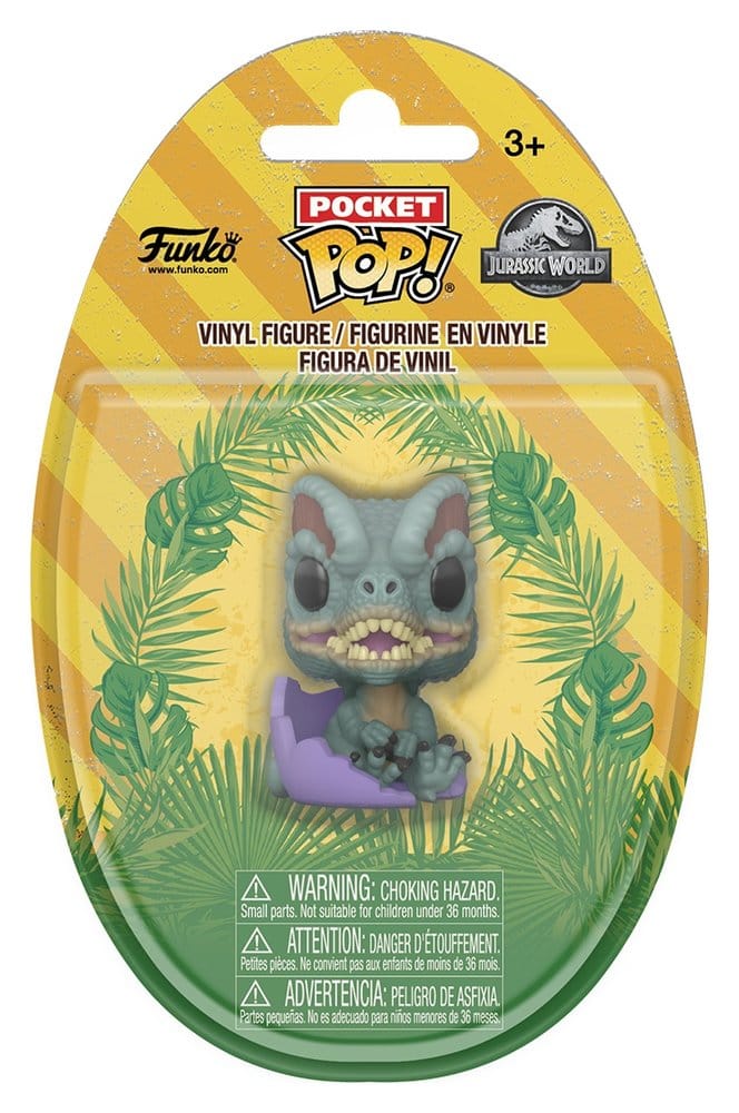 Jurassic World Pocket POP! Egg Vinyl Figures 2 cm Display (16) DS Modellismo Jurassic World Pocket POP! Egg Display (16)