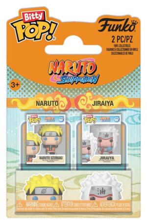 Naruto Bitty POP! Naruto & Jiraiya Funko