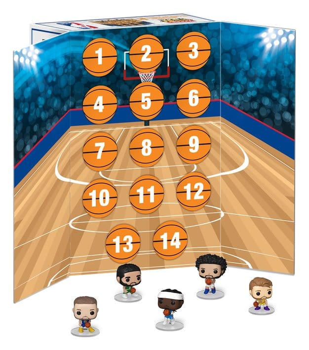 Calendario NBA Pocket POP! 14 Day Advent Countdown DS Modellismo Calendario Nba Pocket POP! 14 Day Advent
