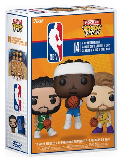 Calendario NBA Pocket POP! 14 Day Advent Countdown DS Modellismo Calendario Nba Pocket POP! 14 Day Advent