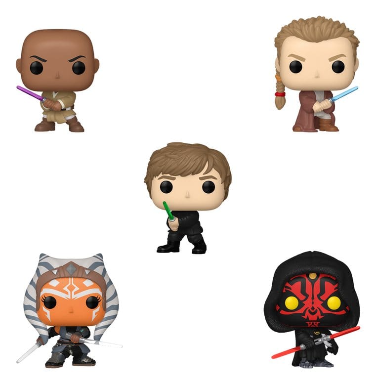 Star Wars Mystery Pocket POP! Vinyl Figure Kyber Crystals 4 cm Display (12) DS Modellismo Star Wars Mystery Pocket POP! Kyber Crystals