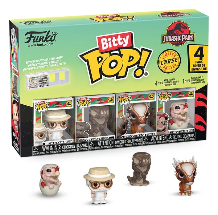 Jurassic Park Bitty POP! Vinyl Figure 4-Pack Series 2 2,5 cm DS Modellismo Jurassic Park Bitty POP! 4-Pack 2 2,5 Funko