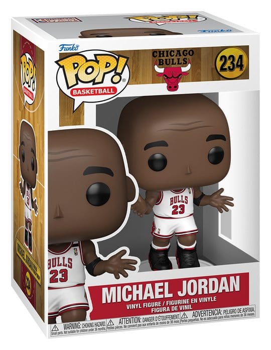 NBA POP! Sports Vinyl Figure Bulls- Michael Jordan (Shrug) 9 cm DS Modellismo Nba POP! Sports Bulls- Michael Jordan