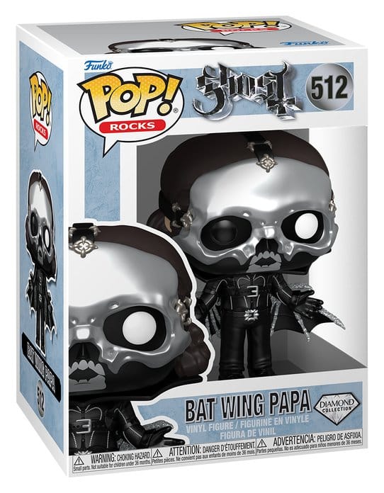 Ghost POP! Rocks Vinyl Figure Glam Dracula (DGLT) 9 cm DS Modellismo Ghost POP! Rocks Glam Dracula (Dglt) Funko