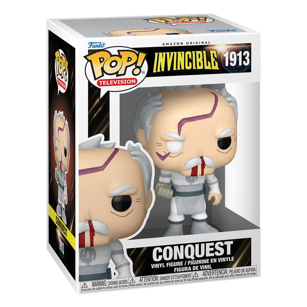 Invincible POP! Television Vinyl Figures Conquest with Chase 9 cm Assortment (6) DS Modellismo Invincible POP! Television Conquest