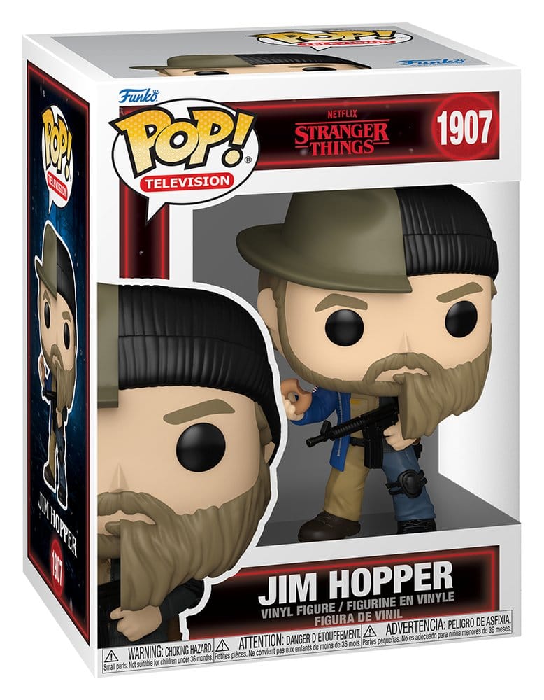 Stranger Things POP! TV Vinyl Figures Jim Hopper Splt 9 cm DS Modellismo Stranger Things POP! TV Jim Hopper Splt