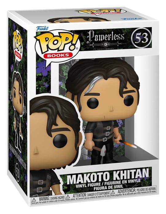 Powerless POP! Books Vinyl Figure Makoto Khitan 9 cm DS Modellismo Powerless POP! Books Makoto Khitan Funko