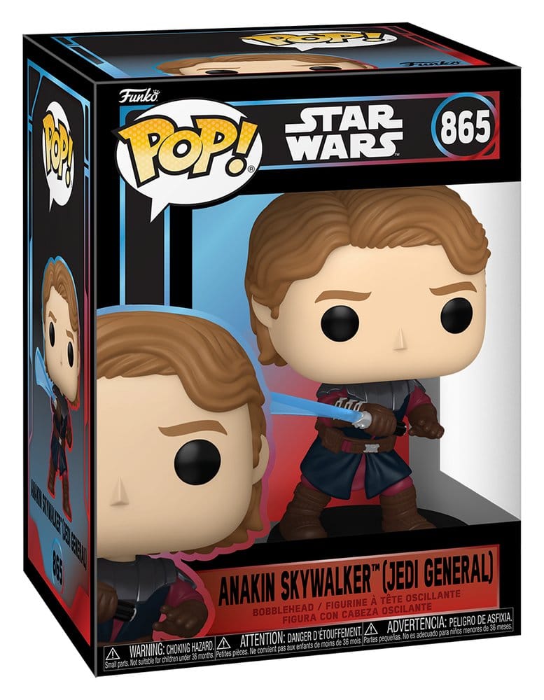Star Wars POP! Vinyl Bobblehead Figure Anakin Skywalker (Jedi General) 11 cm DS Modellismo Star Wars POP! Bobblehead Anakin Skywalker