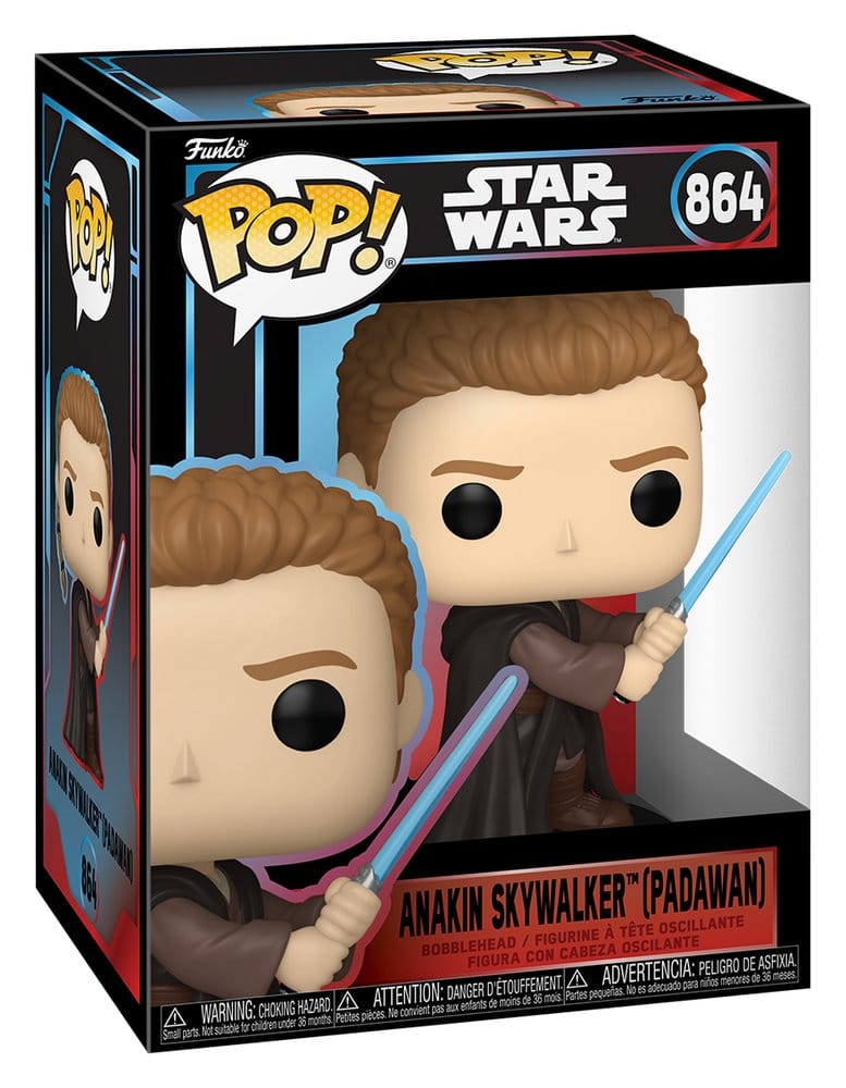 Star Wars POP! Vinyl Bobblehead Figure Anakin Skywalker (Padawan) 11 cm DS Modellismo Star Wars POP! Bobblehead Anakin Skywalker