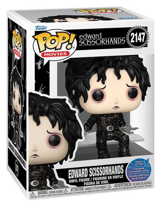 Edward Scissorhands POP! Movies Vinyl Figure Edward (Sitting) 9 cm DS Modellismo Edward Scissorhands POP! Movies Edward