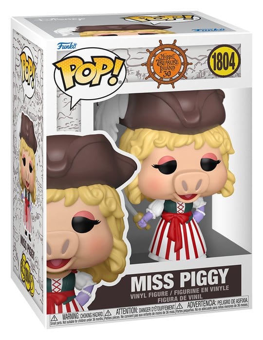 Muppet Treasure Island POP! Movies Vinyl Figure Miss Piggy 9 cm DS Modellismo Muppet Treasure Island POP! Movies Miss