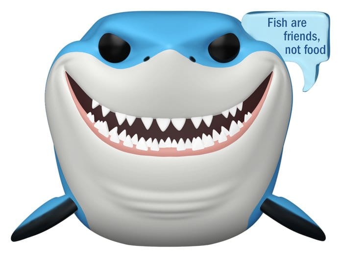 Finding Nemo POP! Sayings Vinyl Figure Bruce 9 cm DS Modellismo Finding Nemo POP! Sayings Bruce Funko
